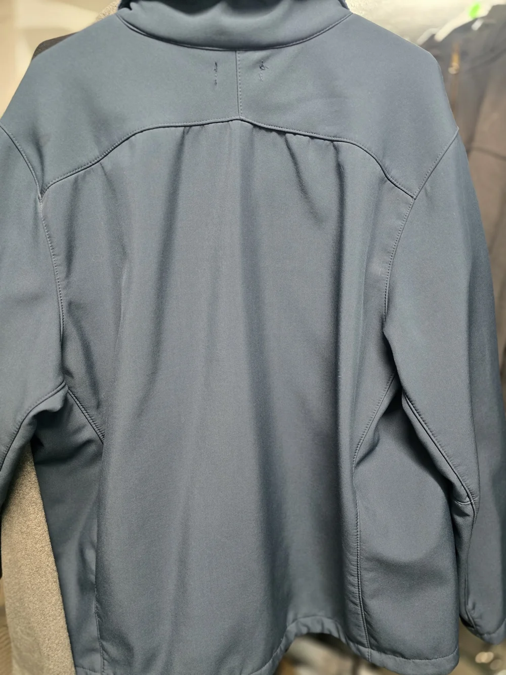 Caribbean Queen Navy Blue Lightweight Fleece-Lined Jacket